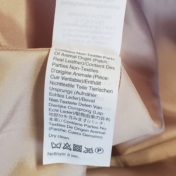 J Crew Petite Chateau Parka Coat Italian Stadium Cloth Wool Bright Pink 4P - Picture 9 of 10